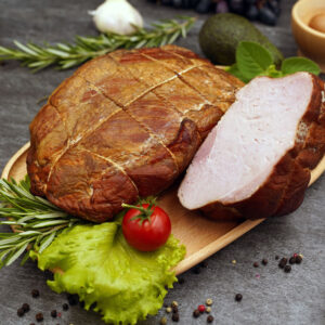 Szynka wędzona 1,2kg (65zł/kg)